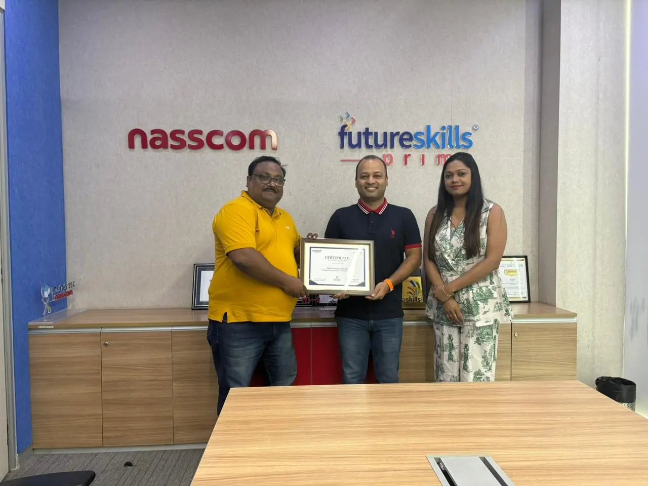 OCA team at NASSCOM FutureSkills Prime
